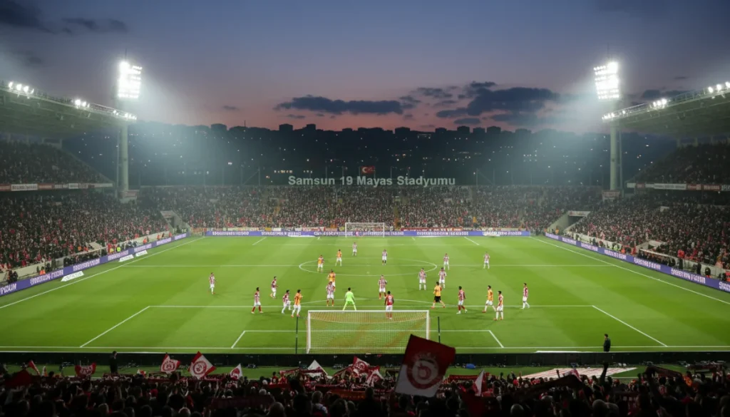 Karadeniz’de Kritik Viraj: Cimbom Samsun Deplasmanında