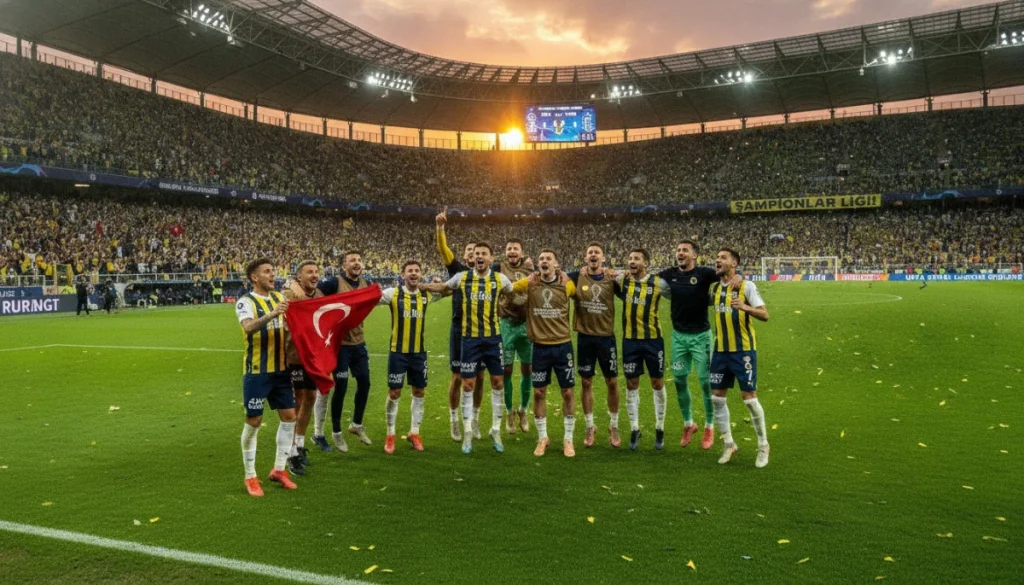 Fenerbahçe Avrupa’da Dolu Dizgin: Play-Off’ta Rakip Lyon